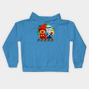 Heat Miser Snow Miser TIKI Tropical Christmas! Kids Hoodie